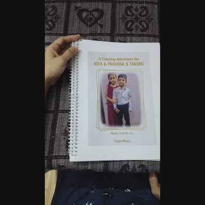 Turn Your Child’s Photos Into Their Own Coloring Book (20 Pages)